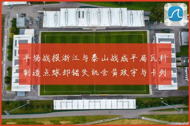 半场战报浙江与泰山战成平局瓦科制造点球却错失机会黄政宇与卡列洛各入一球