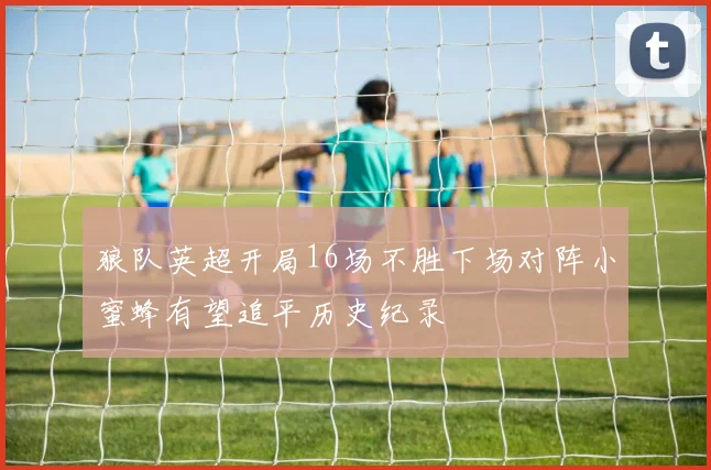 狼队英超开局16场不胜下场对阵小蜜蜂有望追平历史纪录